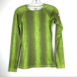 Nike Pro Green Long sleeve dri-fit top